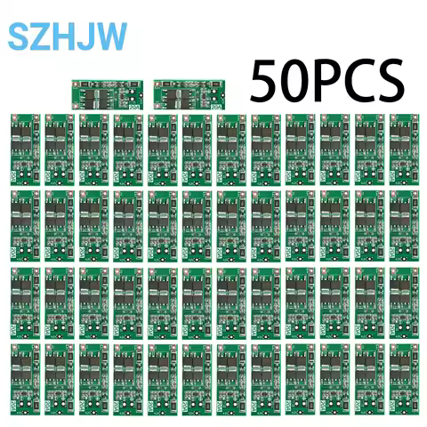 1-50PCS 2S 20A 7.4V 8.4V 18650 BMS Module 18650 Lithium Battery Charger Protection Board Balance Mod