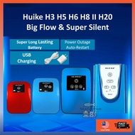 🔥Ready Stock🔥 HUIKE H3 H5 H6 H8 II H20 USB Rechargeable ACDC Oxygen Pump Lithium Battery Super Long 