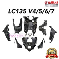 YAMAHA LC135 INNER SET 100% ORIGINAL LC135 V4 V5 V6 V7 NON COLOUR PART COVER SET 55D-F8400-10 COVERS