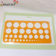 MARIER Draw A Circle Template Ruler Drawing Tools Special Ruler For Drawing Circle Drawing Template 