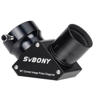 Svbony SV222 Zenith Mirror 1.25  Inches  45/90 Degree Diagonal For Refractor And Cassegrain Telescop