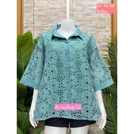 Lace Shirt With Collar Size 42 44 48 56 Inches