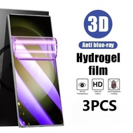 3Pcs Matte Frosted Hydrogel Film For Honor Play 60A 60 Plus Anti Blue Light Anti Spy Privacy Screen 