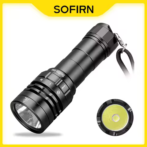 Sofirn SD05 Scuba Diving Light XHP50.2 Super Bright 3000lm 21700 Dive Flashlight with Magnetic Switc