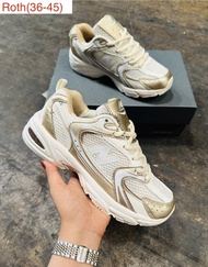 รองเท้าN*B530 - สีขาว🌈รุ่นยอดฮิต รองเท้ากีฬา ออกกำลังกาย สวยตรงปก