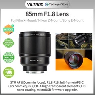 VILTROX 85mm F1.8 STM Autofocus Lens – Full Frame Portrait Lens for Sony Cameras