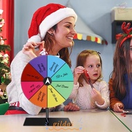 GILDAI  Wheel, Round Multicolor Dry Erase Spin Wheel, Reusable Editable Plastic Editable Spin Wheels