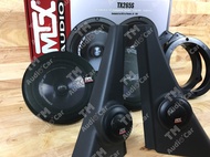 หูช้างตรงรุ่น TOYOTA REVO 2015-2024 (คู่หลังสำหรับรถ 4ประตู) + ลำโพงแยกชิ้น 6.5” MTX-TX265S 260W + ฐ