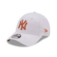 New Era 9forty Adjustable Cap (White-Orange) Ny Hat