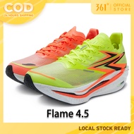 LOCAL 361 Degrees Flame 4.5 Men and Women Carbon Plated Marathon Breathable Running Shoes 672532221