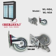 (JAYA FREEZER) BERJAYA REGRIGERATOR WHEELS FOR UPRIGHT CHILLER &amp; FREEZER