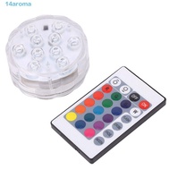 AROMA Underwater Light Aquarium Holiday Waterproof Swimming Pool Multicolor RGB Battery Operated