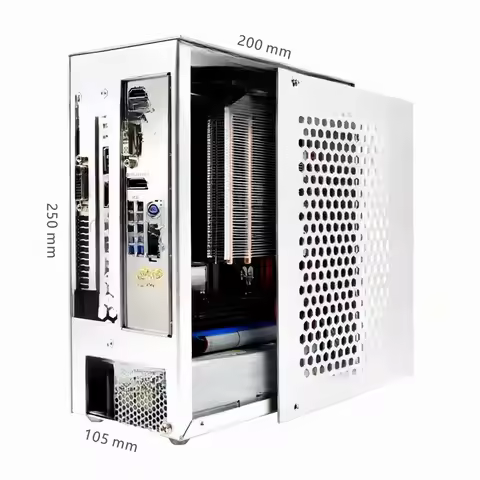 S3 ITX aluminum 5 litre PC gaming small chassis with handle support rtx3060/13600 computer compact A