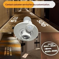 Room Number Projection Light SensoRoom Number Projection Light – Motion Sensor Hotel Corridor Wall/F