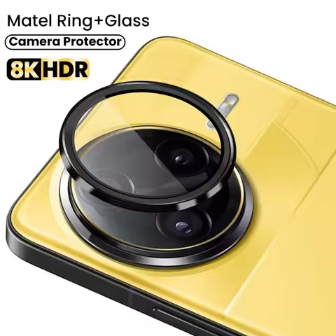 Metal Ring Camera Glass For Xiaomi Poco F7 Ultra 5G Lens Protective Cap PocoF7Ultra Poko Little F7Ul