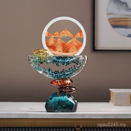 Ornaments Wholesale Wine Cabinet New Chinese Gift Glitter Living Room Housewarming Time to Run TV Ca