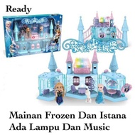 GIRLS' DEDUCATION TOYS FROZEN HOUSE SET AND ACCESSORIES FROZEN MOTIF HOUSE TOYS