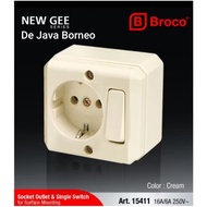 Broco 15411 ENGKEL SWITCH + OB GROUND CONNECTOR / ENGKEL STOP GROUND SWITCH