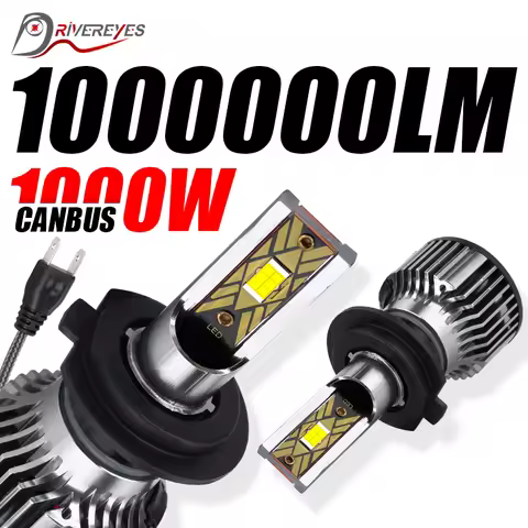 100000LM 1000W H4 H7 H11 H3 LED CANbus K5C K6C H1 H8 9005 9006 HB3 HB4 880 881 H27 Led Headlights Tu