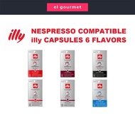 MALAYSIA..... illy Nespresso Coffee Capsules 6 Flavors