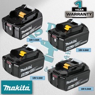 MAKITA BL1815N / BL1830 / BL1840 / BL1850 / BL1860 18V LXT Lithium-ion 3.0Ah / 4.0Ah / 5.0Ah / 6.0Ah