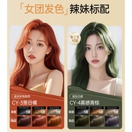 [Two Boxes] h5 Hair Dye Cream Natural Plant Hair Dye 2025 Popular Color Hazelnut Gray Black [FXB]