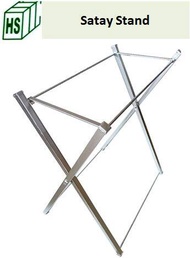 BBQ Barbecue Stand Metal /Kaki Besi Barbeku /Satay Grill Stove Stand