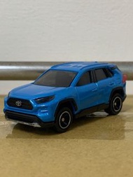 Tomica Toyota Rav4 初回 水藍 小汽車 4WD越野 小汽車 休旅車