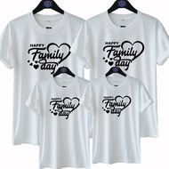 HAPPY FAMILY T-SHIRT LIGHT COLORDAY FAMILY T-SHIRT AND FAMILY SET/ UNISEX T-SHIRT/