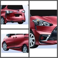 Toyota Sienta Modelista Skirting Body Kit ABS Ready Stock