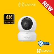 EZVIZ H6c Pro 4K 8MP & C6N 2MP | Pan Tilt, Wireless WiFi CCTV Camera, AI Tracking, Night Vision, Two