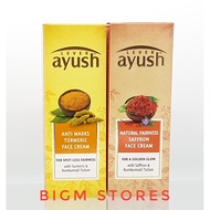 Ayush Face Cream 50g (Turmeric & Saffron)