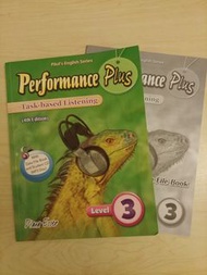 Performance Plus Task-based Listening