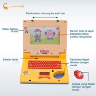 Lakoeindonesia Mainan Laptop Anak Mini Mainan Edukasi Anak Laptop