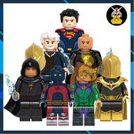 X0349 Black Adam Hawkman Dr Fate Superhero Figure Model Super Hero Marvel DC Assembly Toy