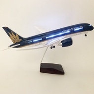 Vietnam 787 Lighted Airplane Model Ornaments Furniture Ornaments Simulation Airplane Model Airplane 