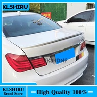 For 2008-2014 BMW 7 Series F01 F02 740i 750i ABS Material Black Carbon Rear Trunk Lid Car Wing Duckt