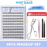 [BUY 1 TAKE 3] BQI Eyelashes Super Sticky False Eyelashes Glue-free False Eyelashes Self-adhesive Ey