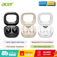 Acer OHR587 Mini Wireless Earbuds Bluetooth 5.3 Hi‑Fi Sound ENC Noise Reduction IPX5 Water‑Resistant
