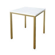 訂製品 輕奢華風 仿大理石餐桌 洽談桌 商空桌 大理石面搭配金色C