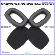 WARREEN 1Pair Headset Earpads, Replacement Repair Parts Ear Pads,  Soft Memory Foam Earmuffs for Bey