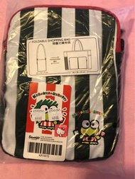 Sanrio Kerokerokeroppi 摺疊式購物袋