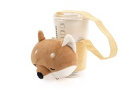 【誠品獨家】LIVHEART 棉花糖絨毛飲料提袋/ 柴犬-小太郎