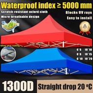 【Straight drop 20℃ 】canopy 6x6 8x8 6x10 10x10 10x15 10x20Ft 8x8 kain kanopi 10x10 kanopi 10 x 15 kan