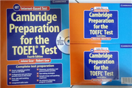 Cambridge Preparation for the TOEFL Test Book with CD-ROM and Audio CDs Pack" (新品)