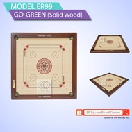 in stock Go-Green Carrom Board [Solid Wood] ER99