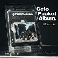 The Beatles NFC Pocket Mini Album - Mini Album Keychain NFC - Miniature CD Album Geto Studios Keycha