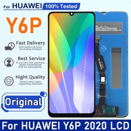 XD 6.3 สำหรับ Huawei Y6P MED-LX9แอลซีดี2020แสดงผล MED-LX9N ดิจิไทเซอร์หน้าจอสัมผัสแทนโดยหัวเว่ย Huaw