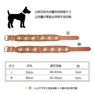 Dog Collar Cowhide Large Dog Anti-Bite Dog Collar German Wrangler Bulldog Casro Doberman Genuine Lea