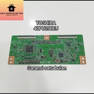 TICON tcon tv led toshiba 40pu200ej t-con tv led toshiba komponen TV & Aksesoris